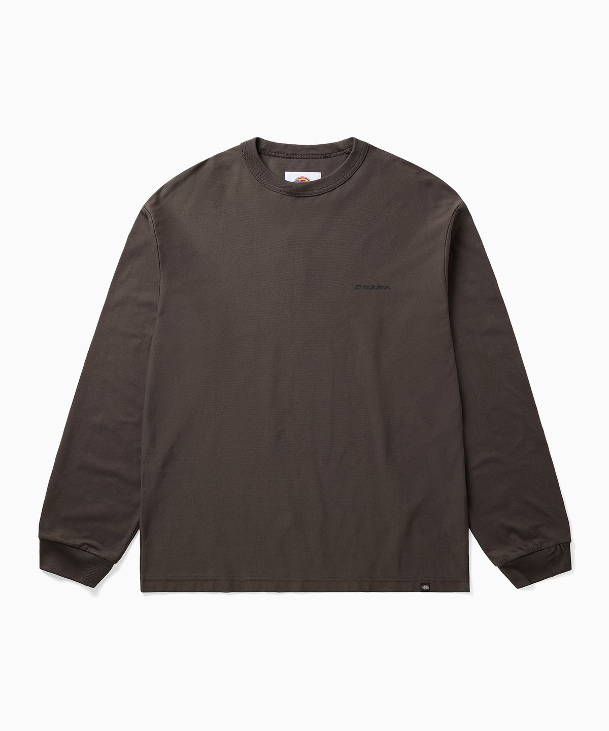 디키즈(DICKIES) 백 트리 로고 롱슬리브 Brown