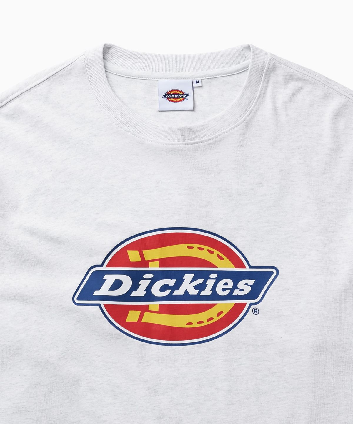 디키즈(DICKIES) 트리 로고 롱슬리브 White Melange