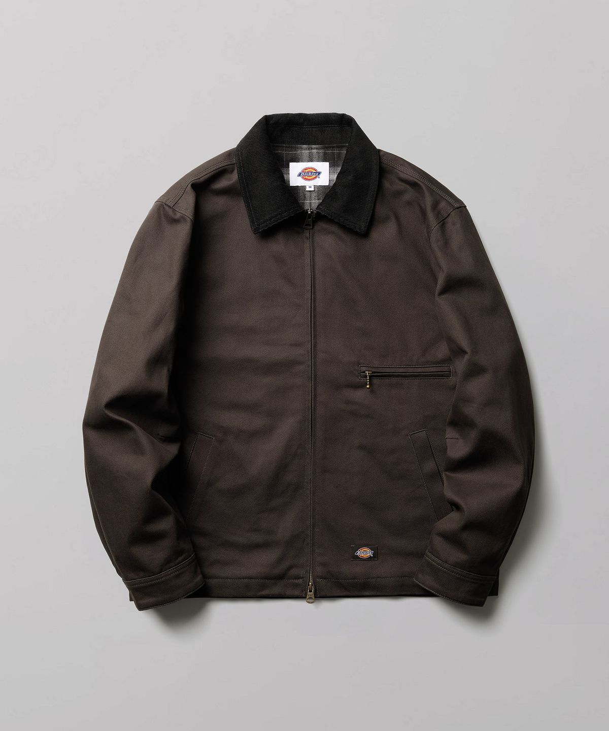 디키즈(DICKIES) 트윌 워크 재킷 Brown