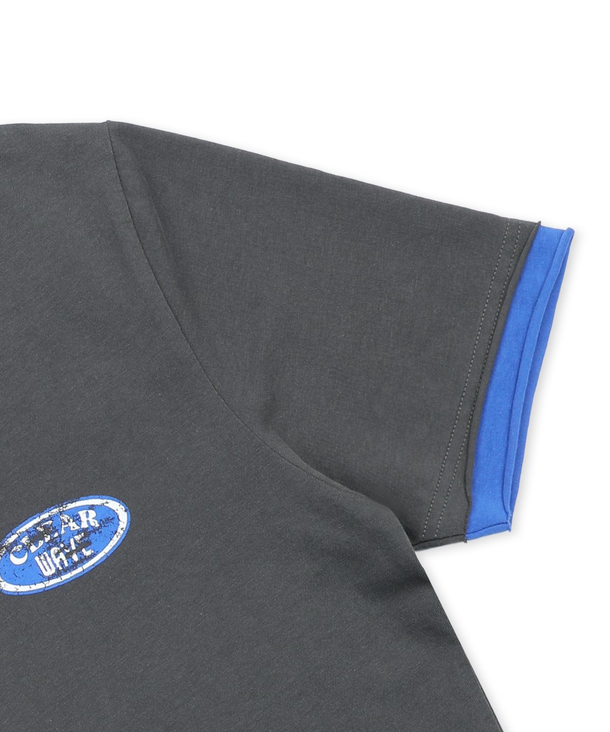 엑스톤즈(XTONZ) XTT155 서핑 레귤러 티셔츠 (CHARCOAL)