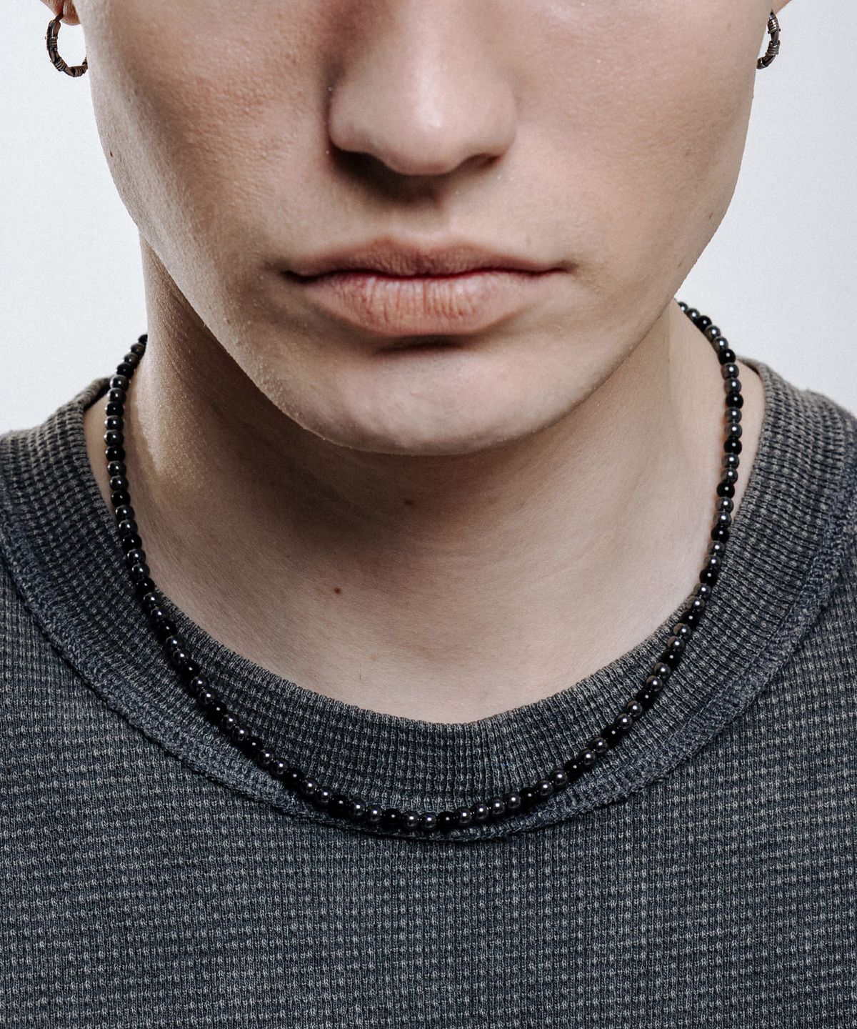 스칼렛또블랙(SCALETTOBLACK) RAM021 Core Bead Necklace