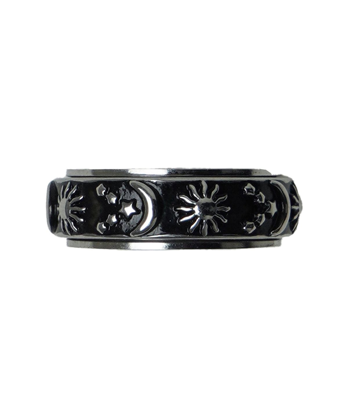 스칼렛또블랙(SCALETTOBLACK) RAM019 Sun Moon Star Ring #