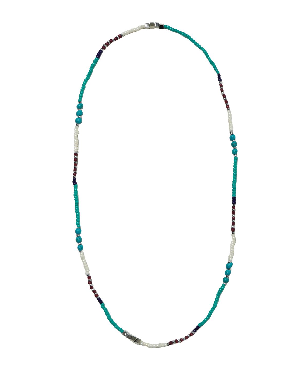 스칼렛또블랙(SCALETTOBLACK) RAM018 Delicate Bead String Necklace