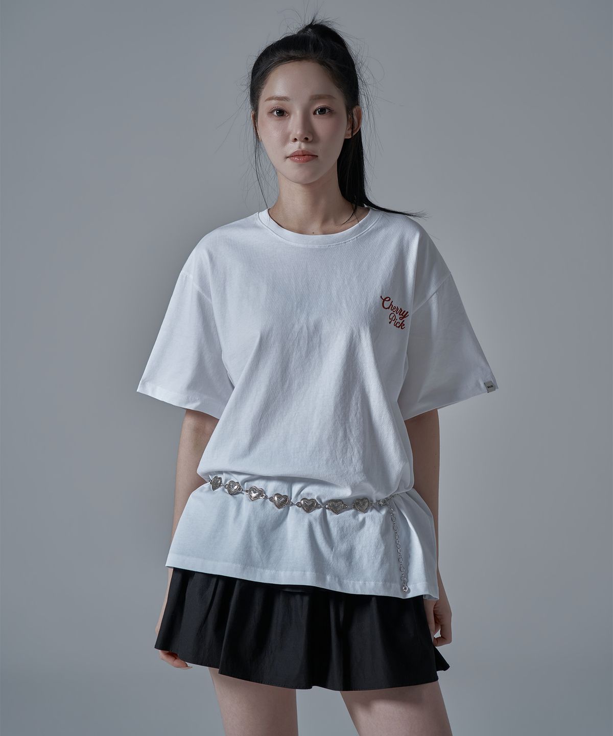 와르 포 우먼(WAARFORWOMAN) WSK-03 캉캉 미니 치마 바지_블랙