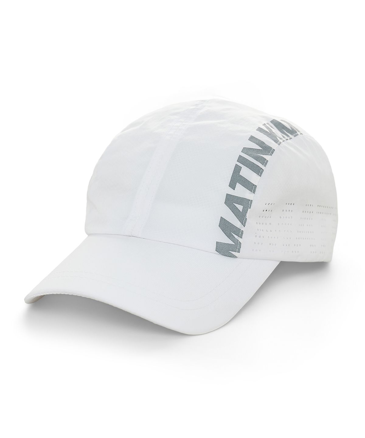 마뗑킴(MATIN KIM) MESH LOGO SPORTY CAP IN WHITE