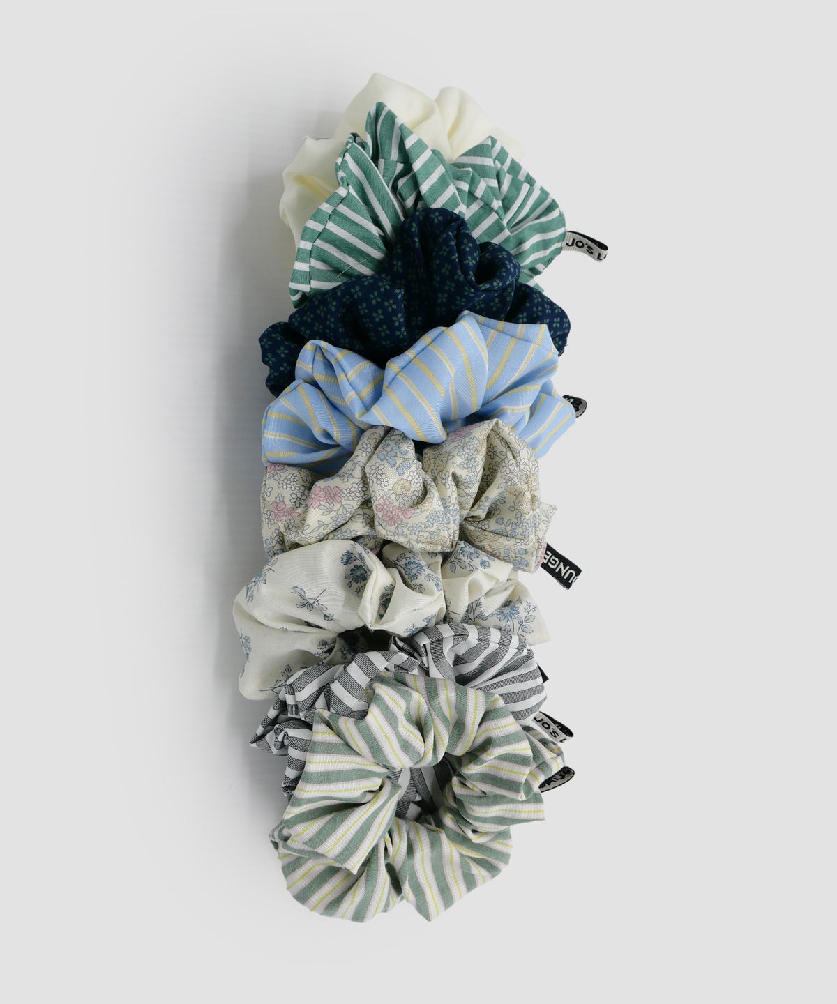 조스라운지(JO'S LOUNGE) Mini Doughnut Scrunchie (Set of 3) 05