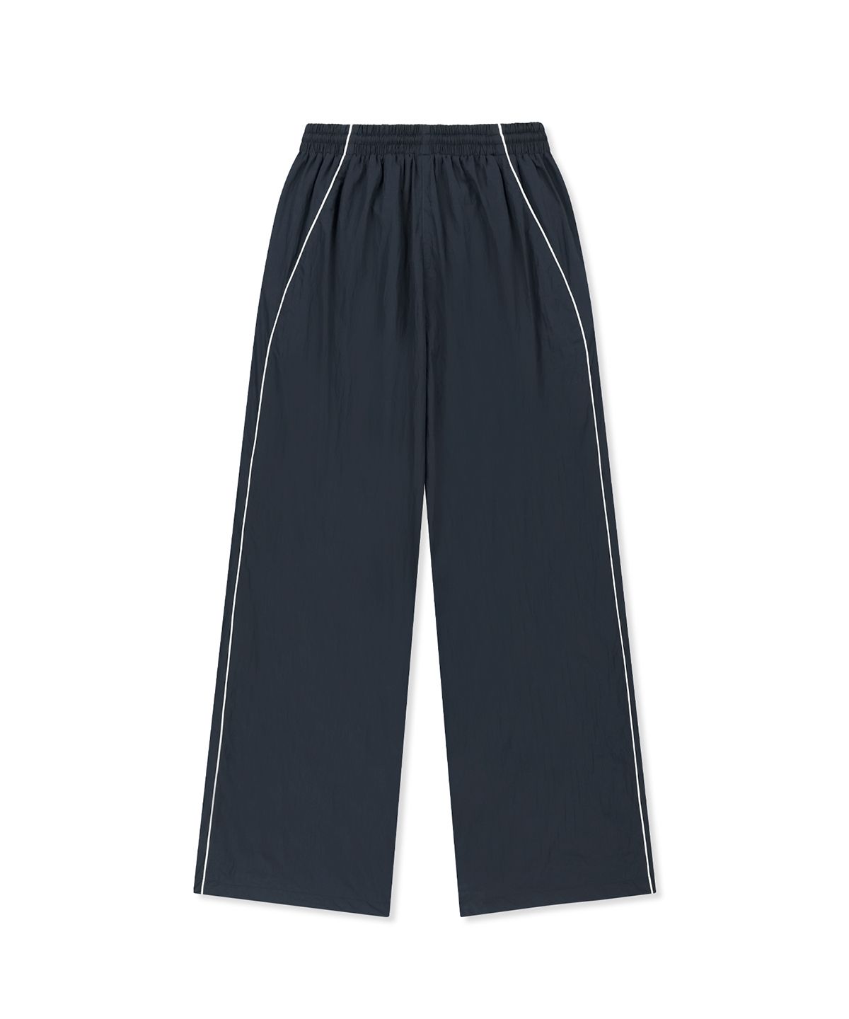 마뗑킴(MATIN KIM) MATIN 16 LOGO TRACK PANTS IN NAVY