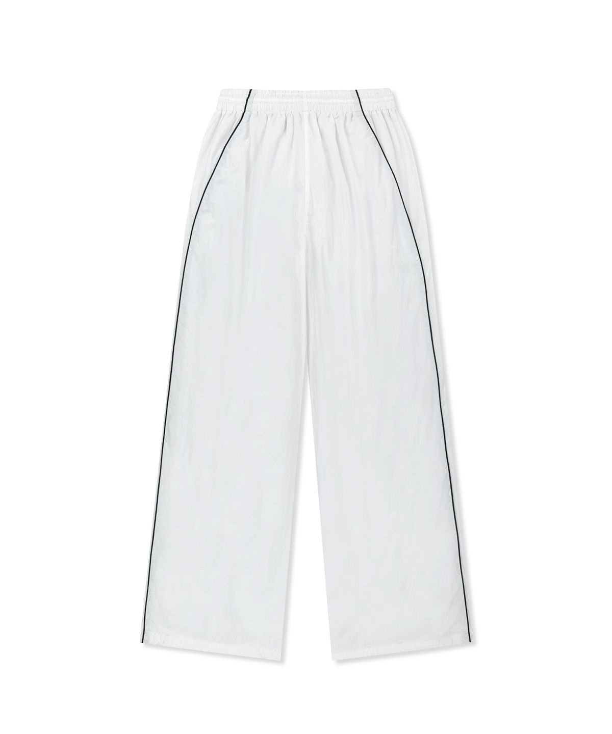 마뗑킴(MATIN KIM) MATIN 16 LOGO TRACK PANTS IN WHITE