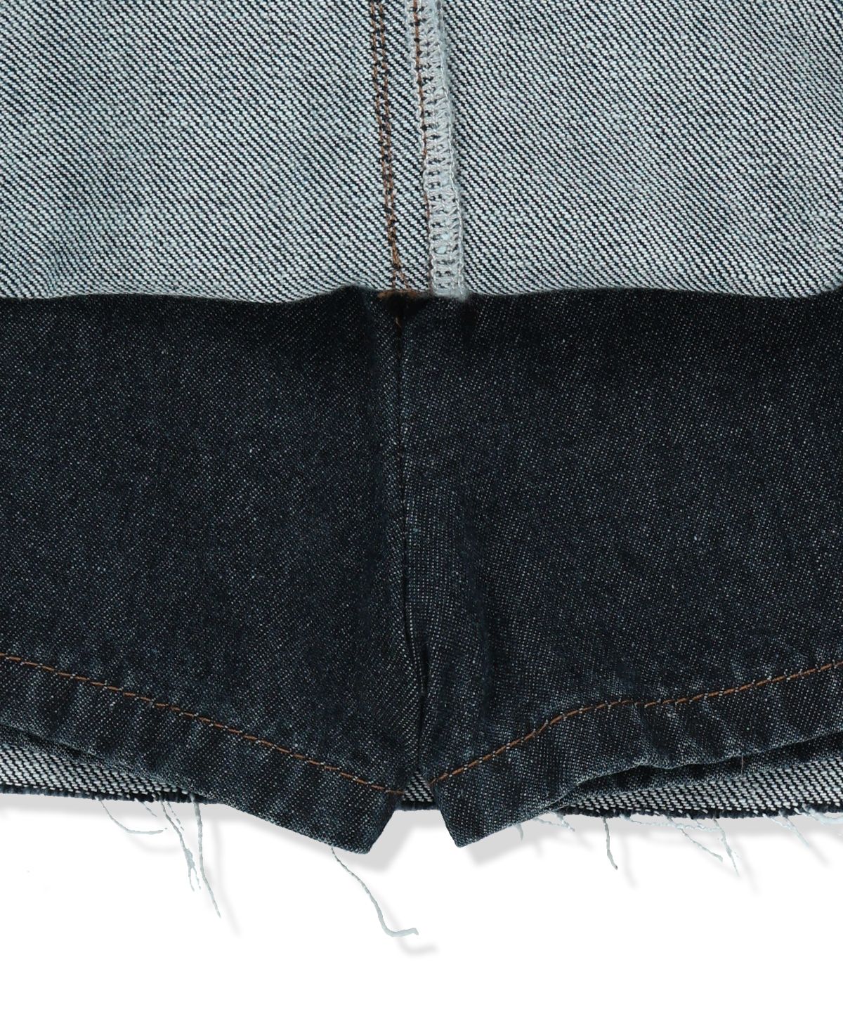 마뗑킴(MATIN KIM) CARGO MINI DENIM SKORT IN BLUE