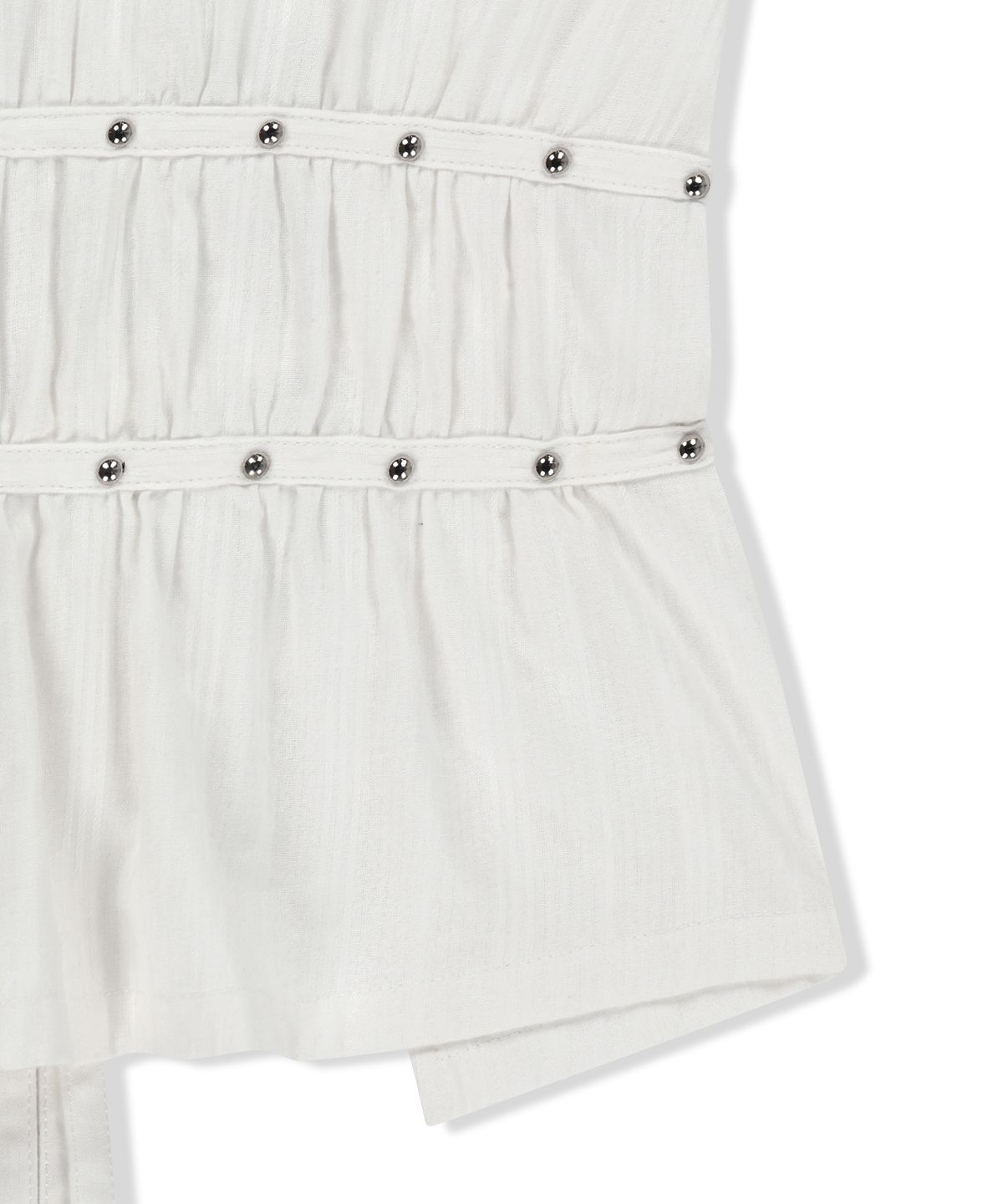 마뗑킴(MATIN KIM) HALTER NECK SHIRRING BLOUSE IN WHITE