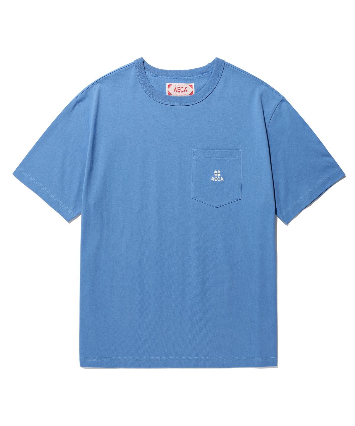 에이카화이트(AECA) (Woman) EVERYDAY AECA CLOVER POCKET TEE (7color)
