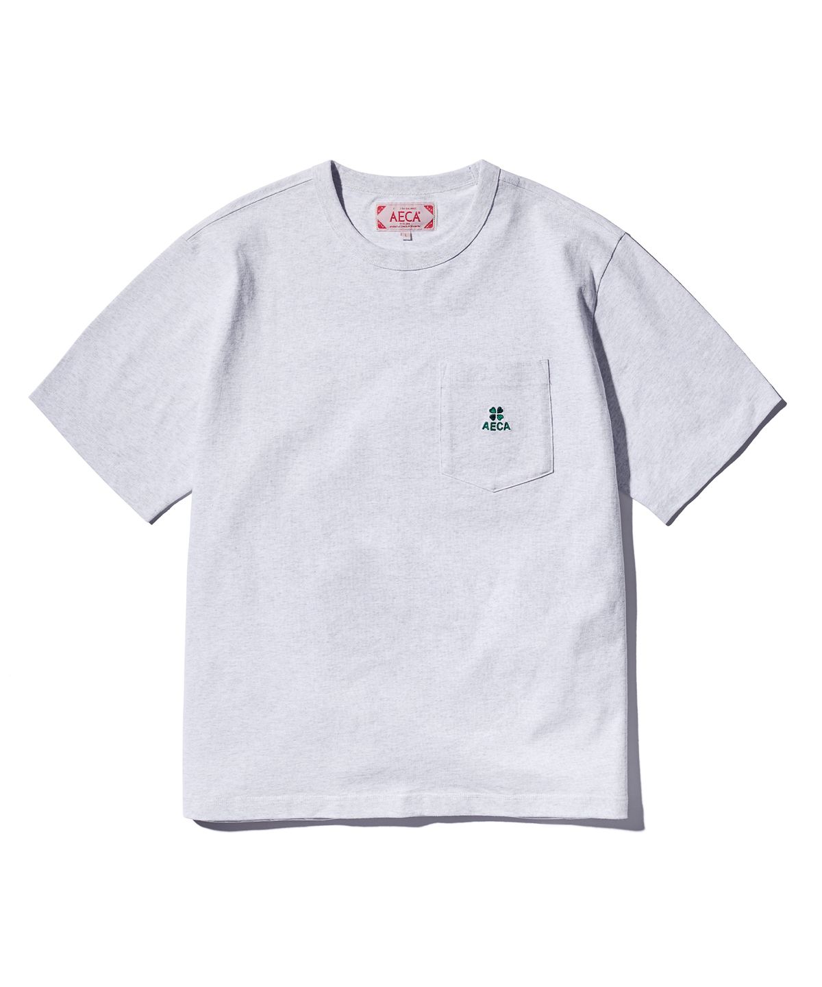 에이카화이트(AECA) (Woman) EVERYDAY AECA CLOVER POCKET TEE (7color)