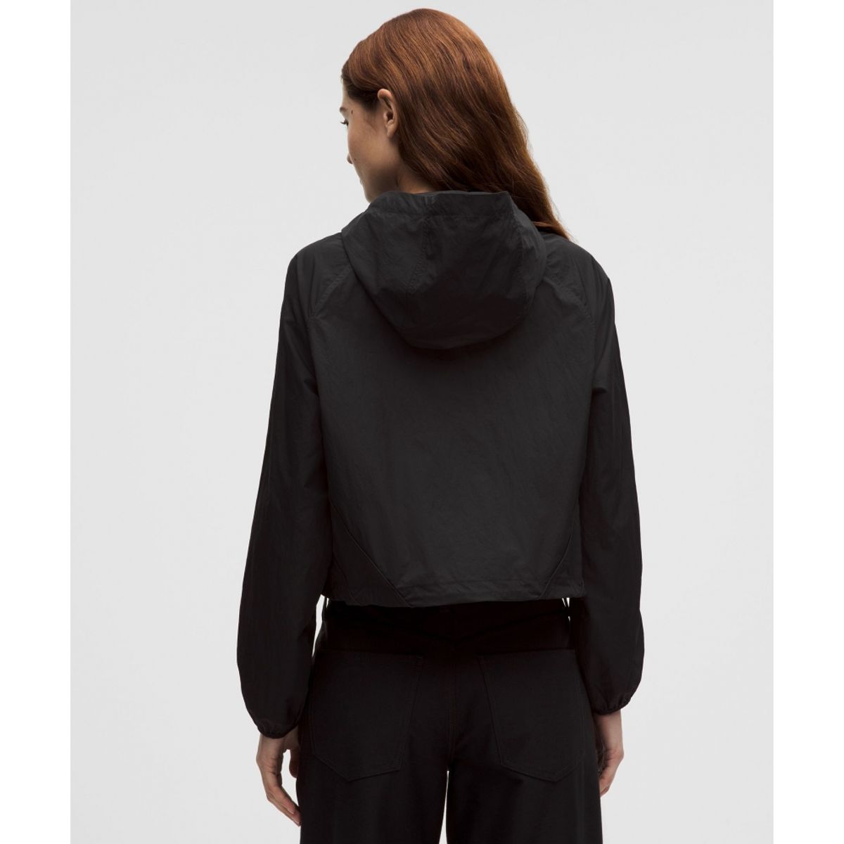 룰루레몬(LULULEMON) 스쿠바 크롭 아노락 *에볼브  BLK
