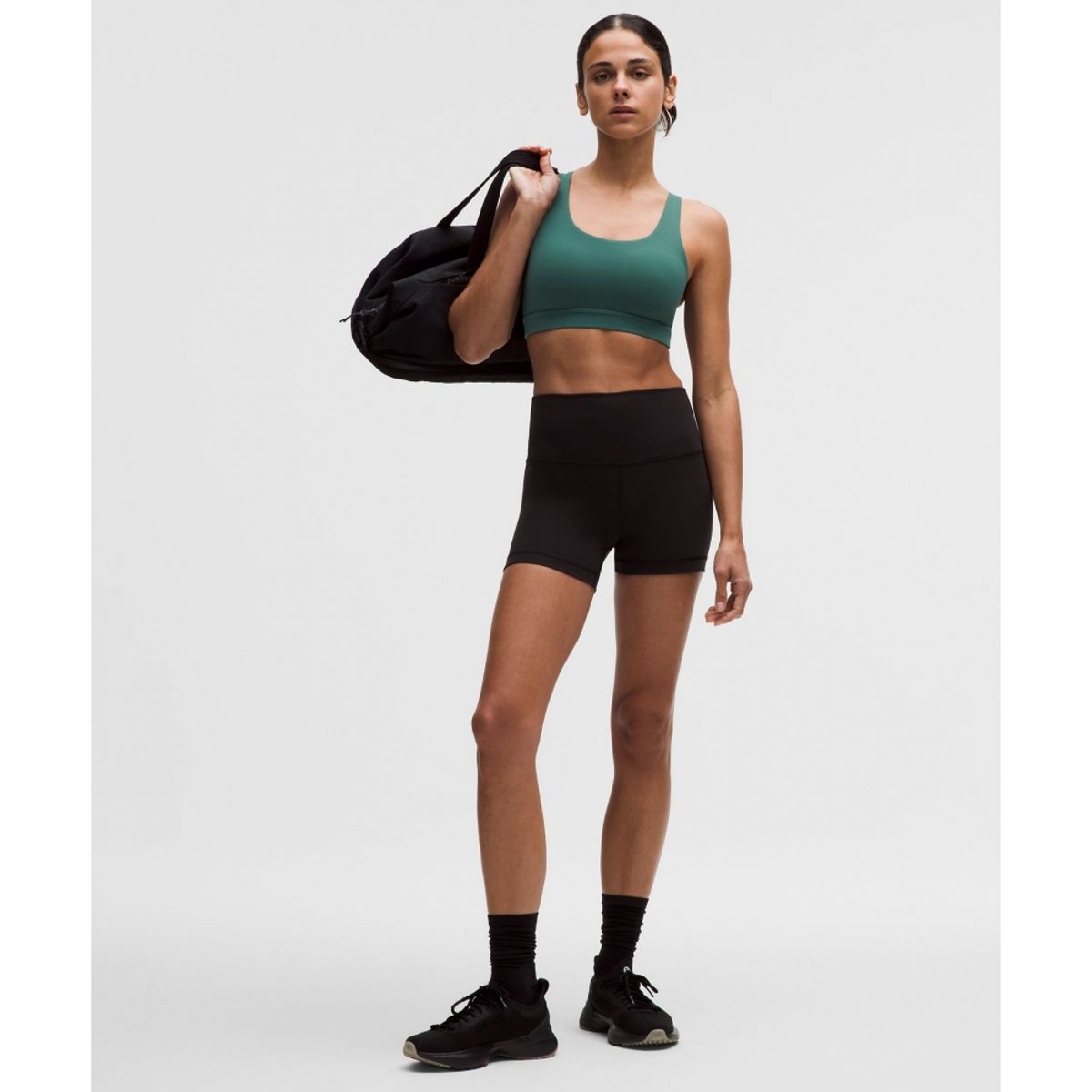 룰루레몬(LULULEMON) 원더 트레인 메쉬백 브라 *미디엄 서포트, B C컵  DMAR