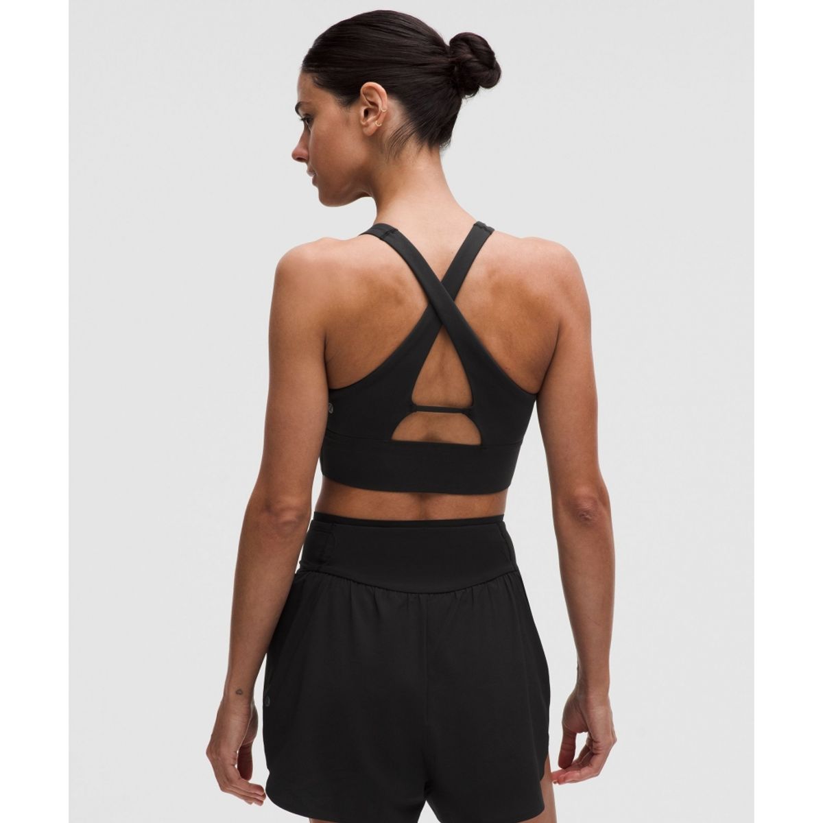 룰루레몬(LULULEMON) 룰루레몬 라이트리프트 스포츠 브라 *미디엄 서포트, B C컵  BLK