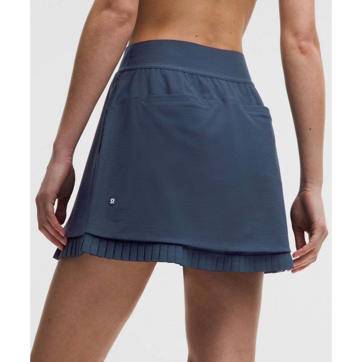 룰루레몬(LULULEMON) 워터 리펠런트 플리티드 하이라이즈 골프 스커트  CLBL