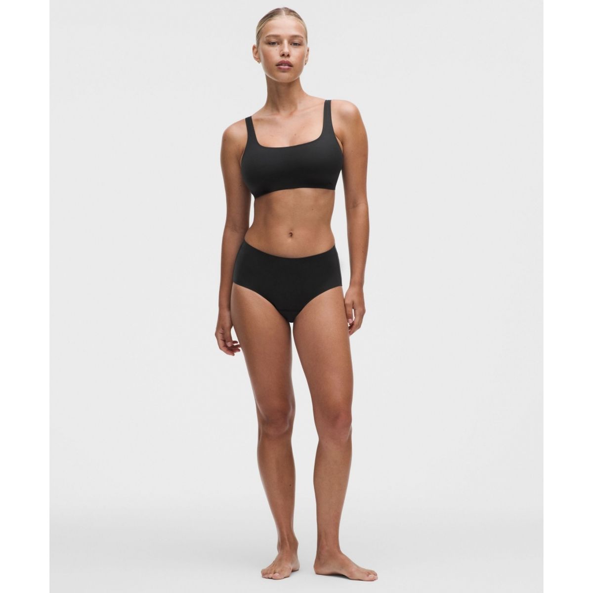 룰루레몬(LULULEMON) Nulu 애디드 앱소번시 엑스트라 하이라이즈 비키니 언더웨어  BLK