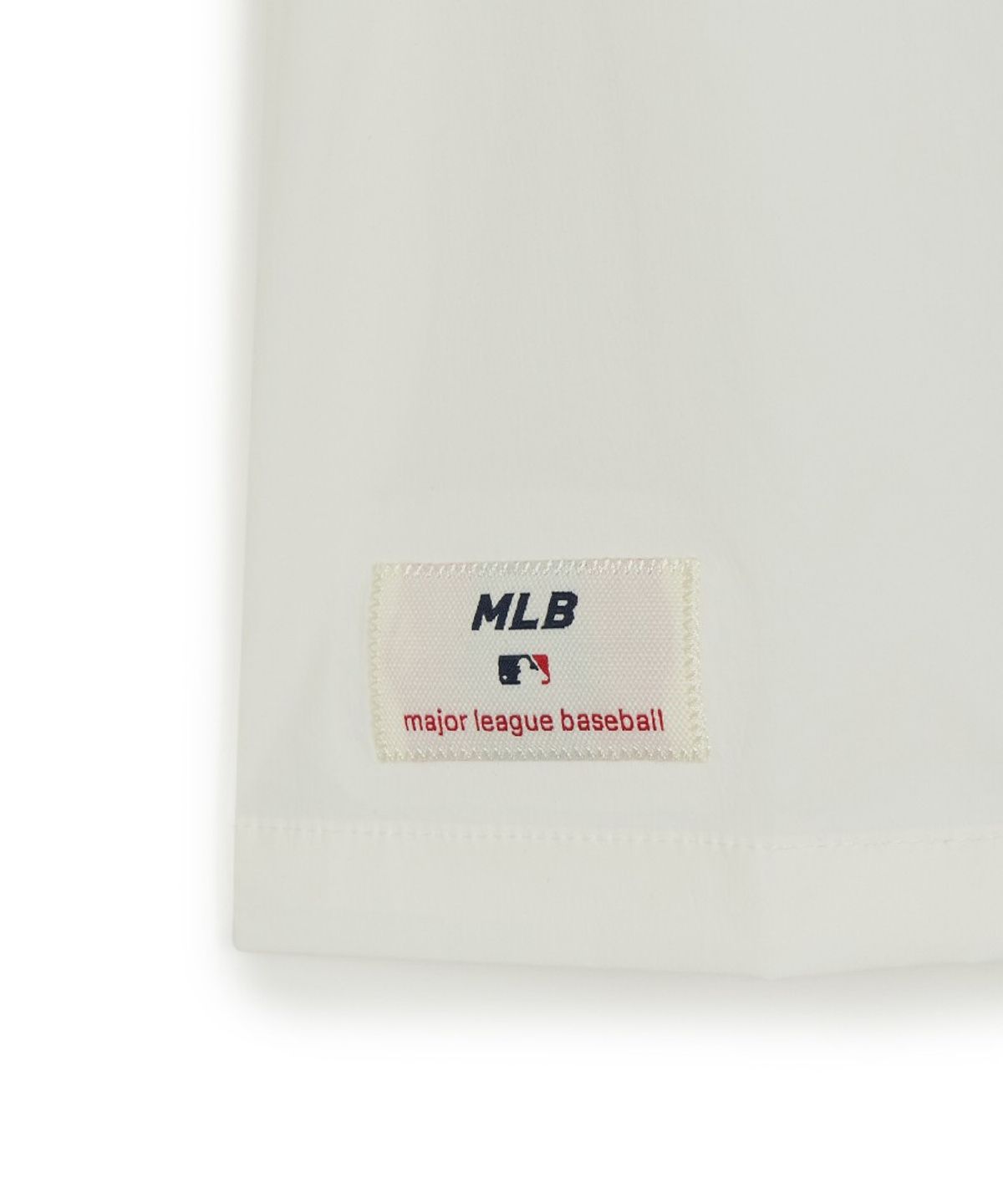 엠엘비 키즈(MLB KIDS) 스포티브 바시티 우븐 메쉬 배색 티셔츠 NY (White)