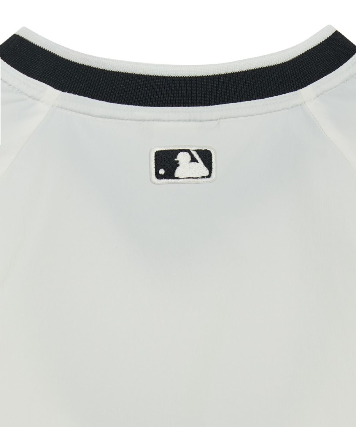 엠엘비 키즈(MLB KIDS) 스포티브 바시티 우븐 메쉬 배색 티셔츠 NY (White)