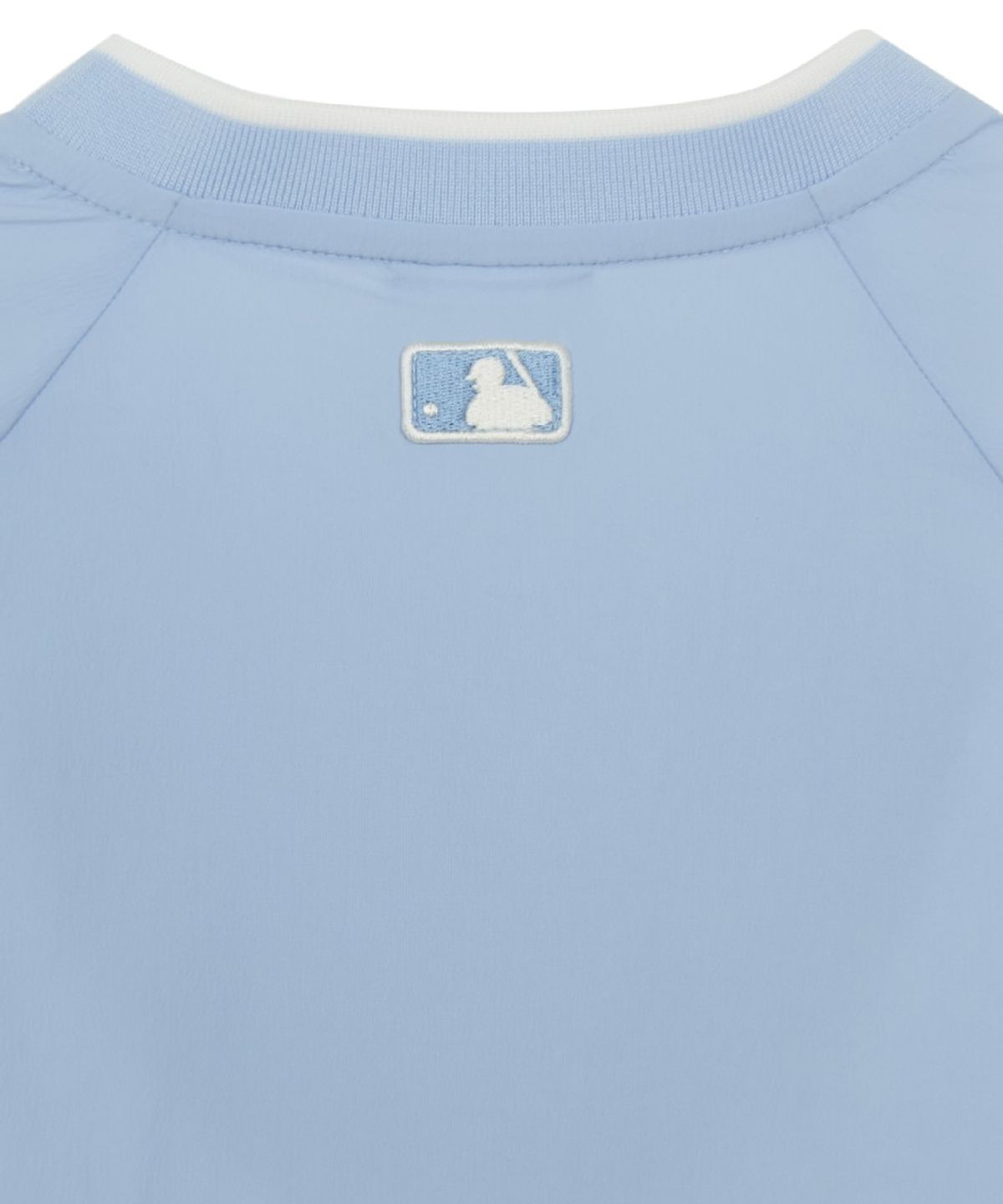 엠엘비 키즈(MLB KIDS) 스포티브 바시티 우븐 메쉬 배색 티셔츠 LA (L.Blue)