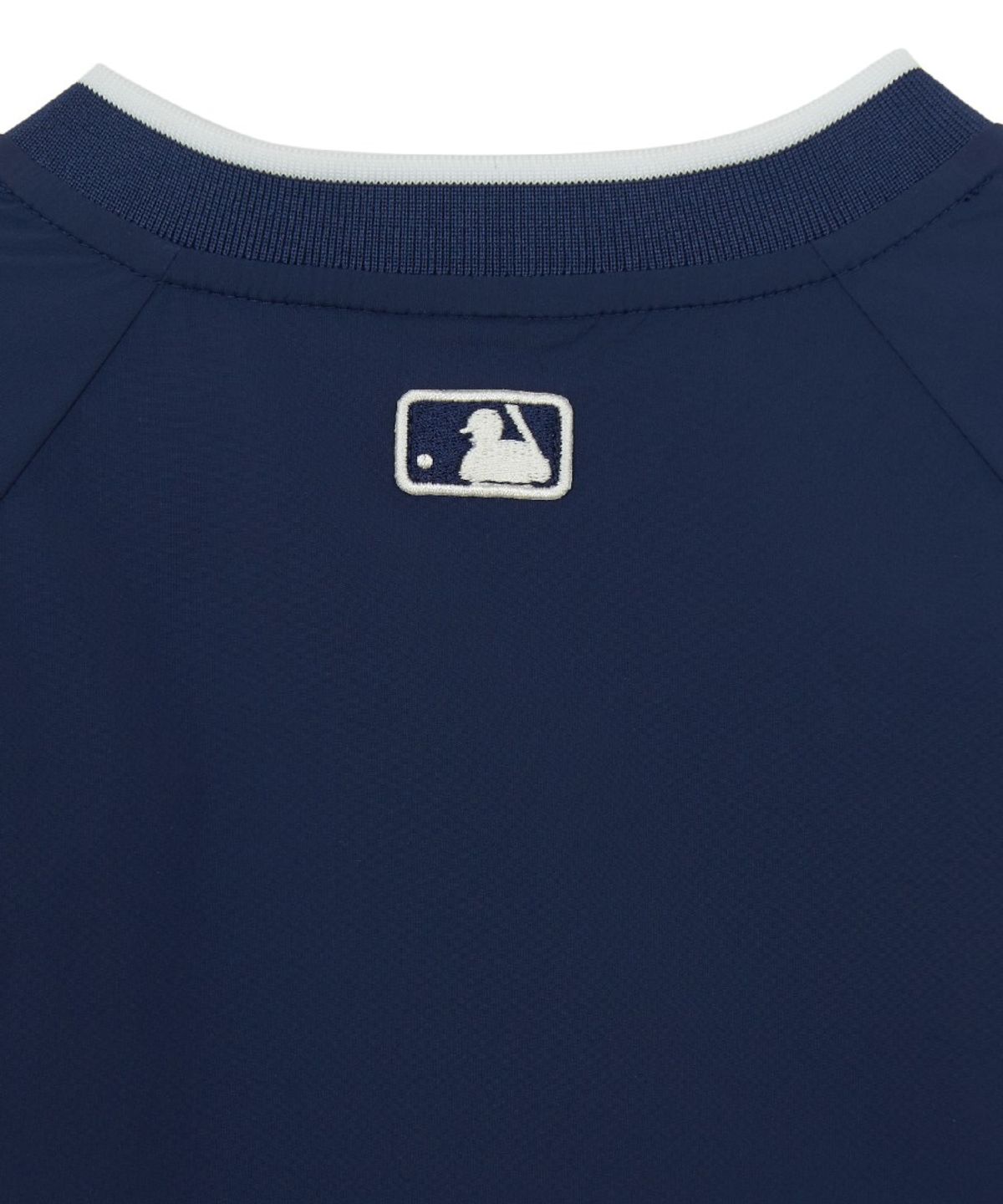 엠엘비 키즈(MLB KIDS) 스포티브 바시티 우븐 메쉬 배색 티셔츠 NY (Navy)