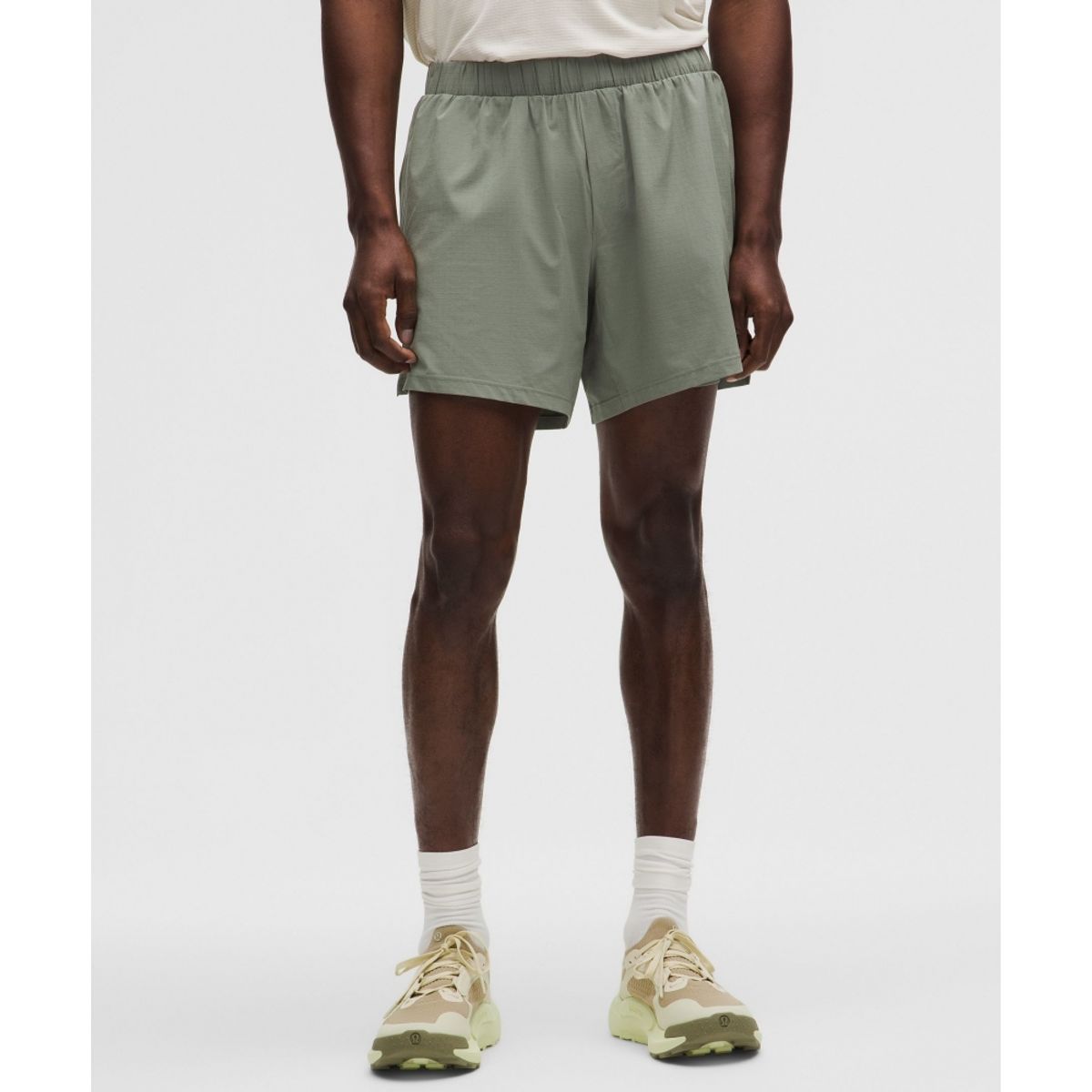 룰루레몬(LULULEMON) 마일 메이커 런 크루 립스탑 라인드 쇼츠 6inch  WILO