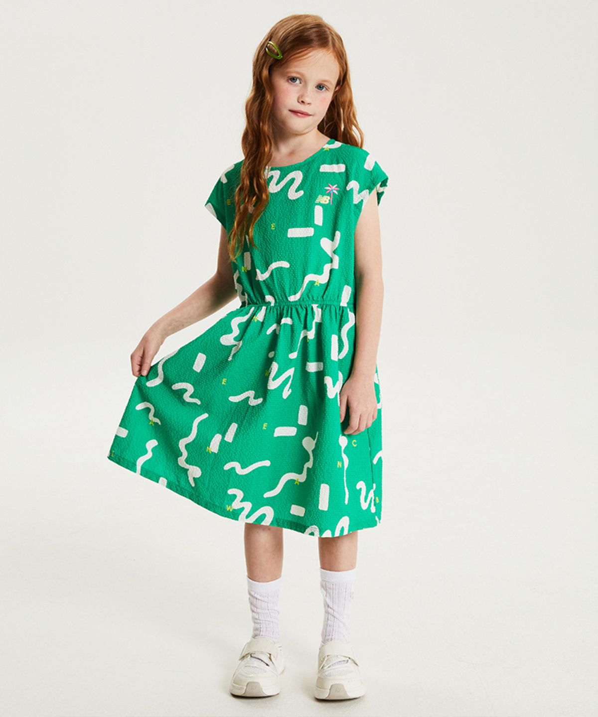 뉴발란스 키즈(NEWBALANCEKIDS) SUMMER WAVE_아동 패턴 나시 원피스 NK9KG3971G40