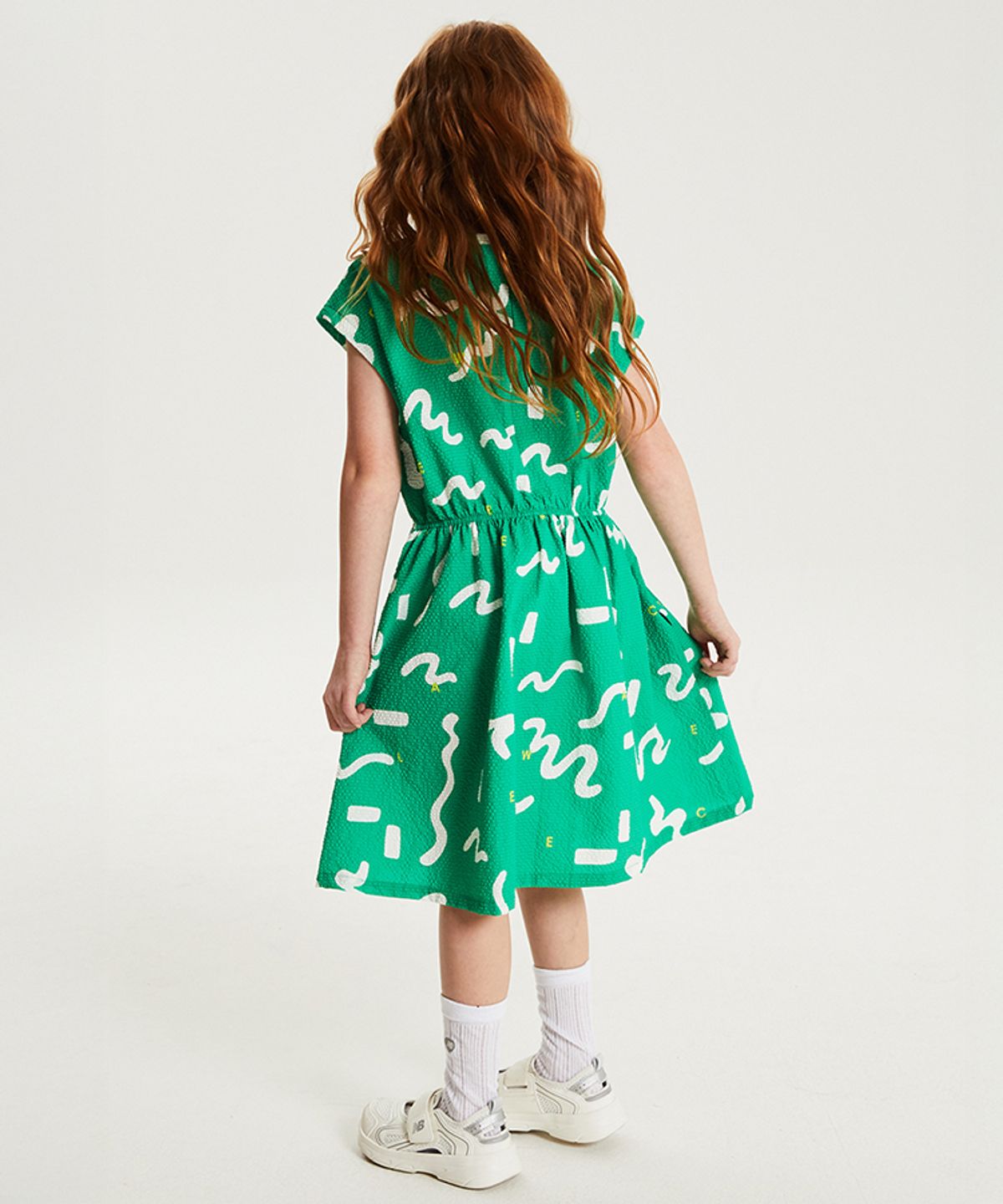 뉴발란스 키즈(NEWBALANCEKIDS) SUMMER WAVE_아동 패턴 나시 원피스 NK9KG3971G40