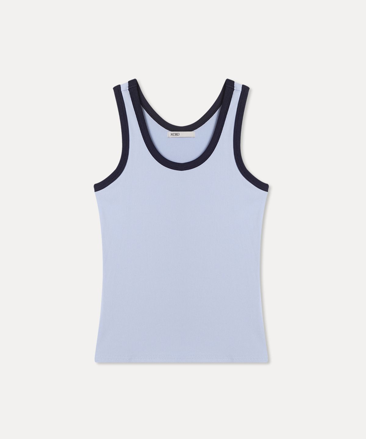 미쏘(MIXXO) 배색 나시 티셔츠_MIWHNG52SS
