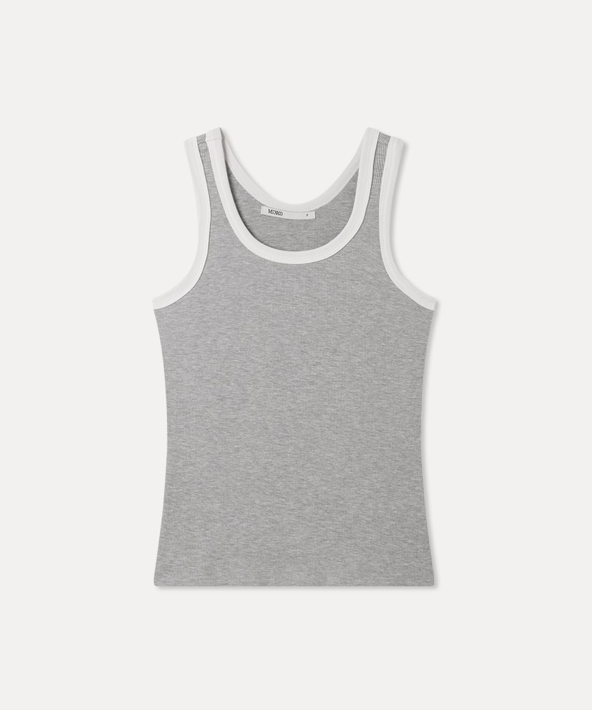미쏘(MIXXO) 배색 나시 티셔츠_MIWHNG52SS