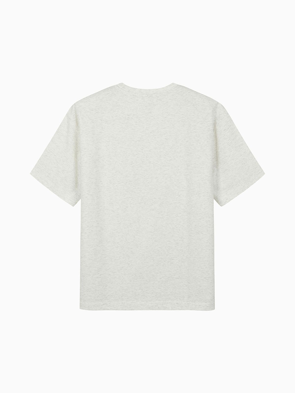 행텐(HANGTEN) 공용 프론트 빅 그래픽 반팔 티셔츠_101(10570-031-420-31)