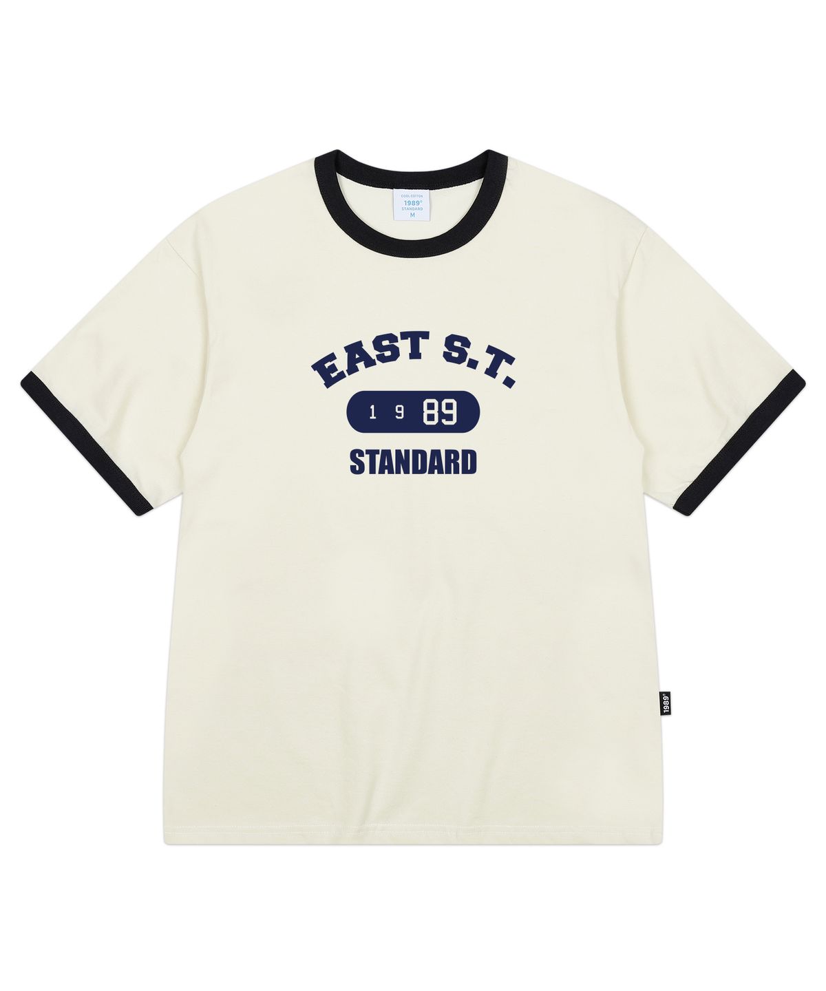 1989스탠다드(1989STANDARD) EAST 1989 쿨 코튼 링거 반소매 (SRSSTD-0253)