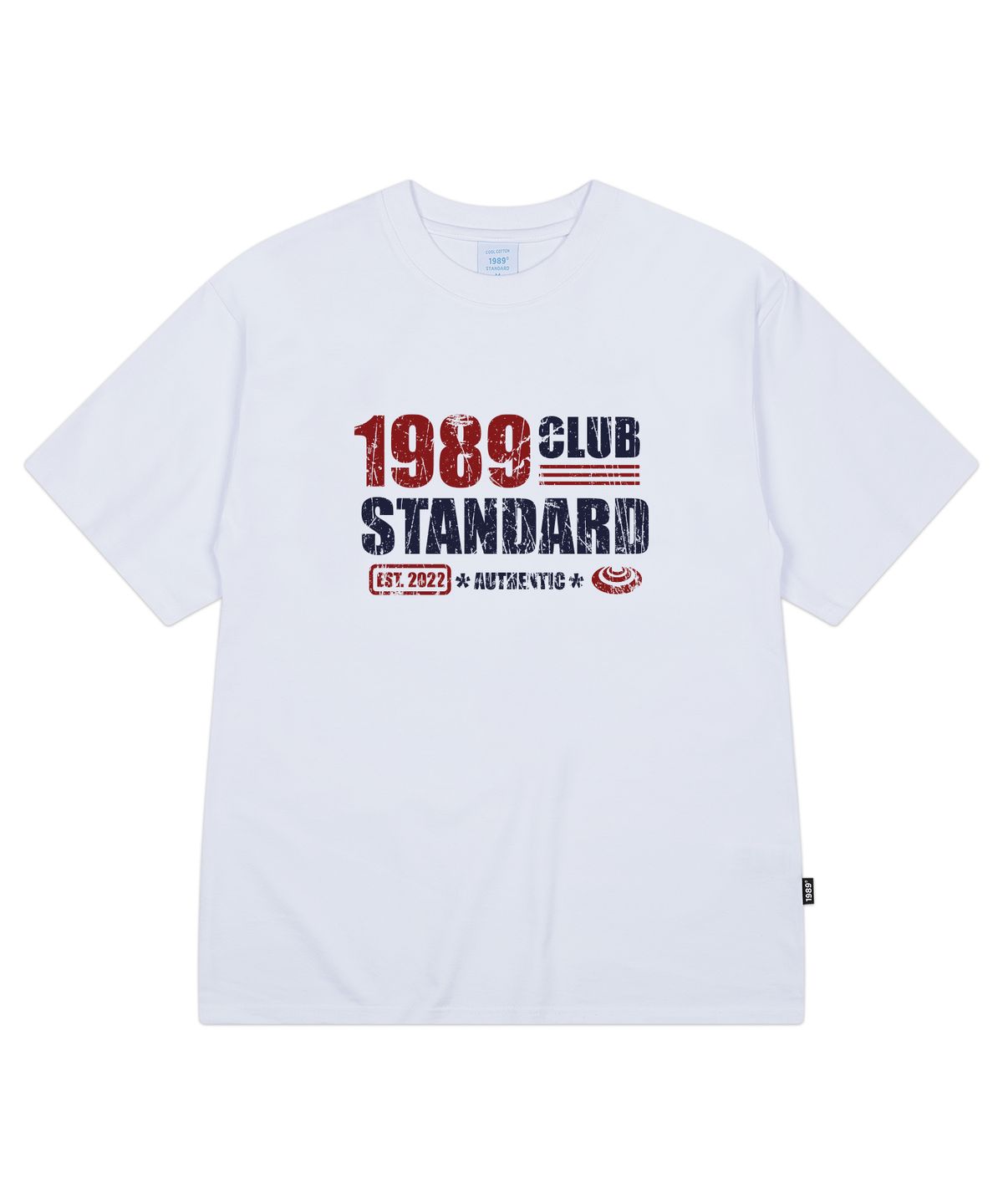 1989스탠다드(1989STANDARD) VINTAGE 1989 쿨 코튼 오버핏 반소매 (SISSTD-0259)