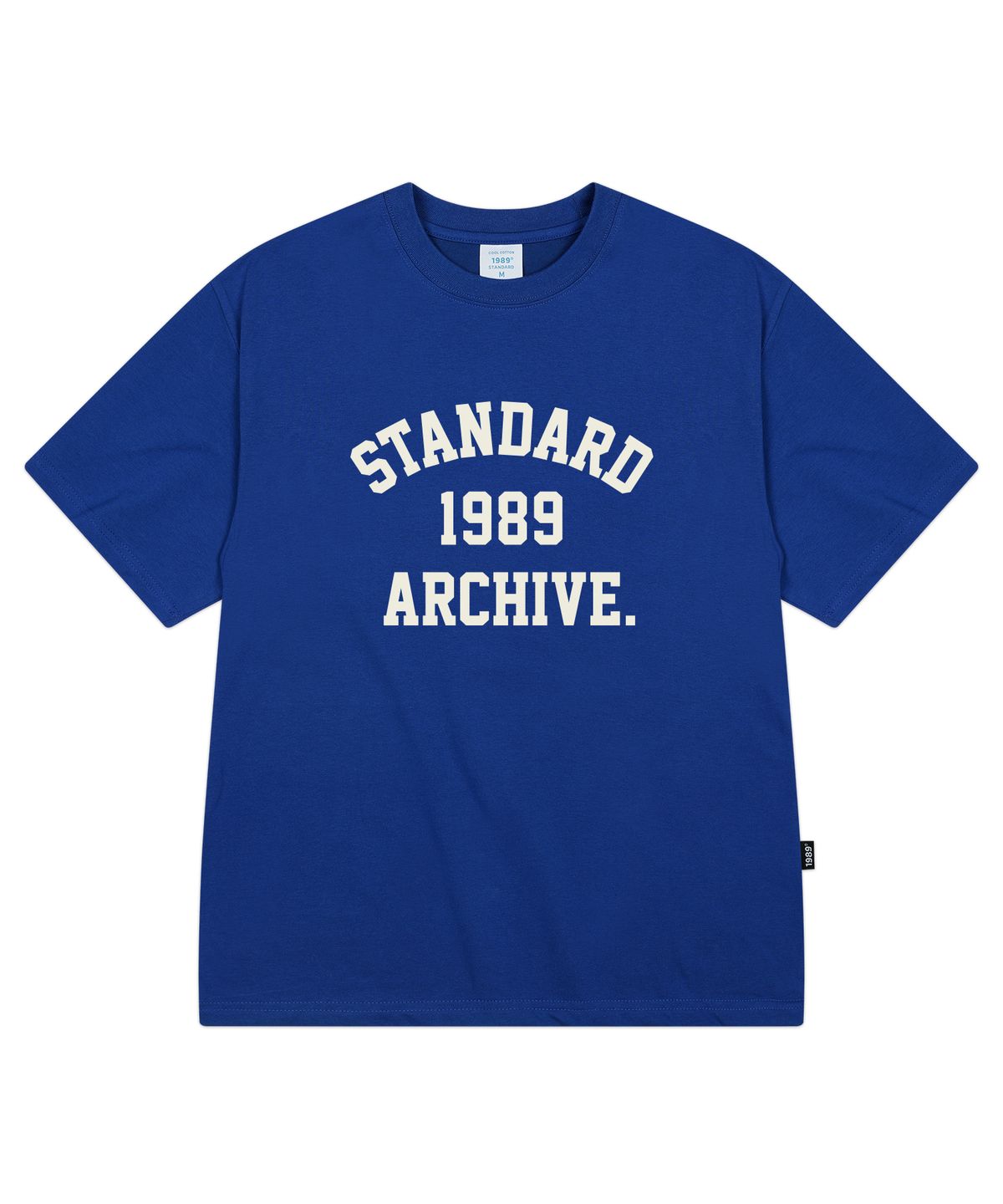 1989스탠다드(1989STANDARD) STANDARD ARCH 쿨 코튼 오버핏 반소매 (SISSTD-0254)