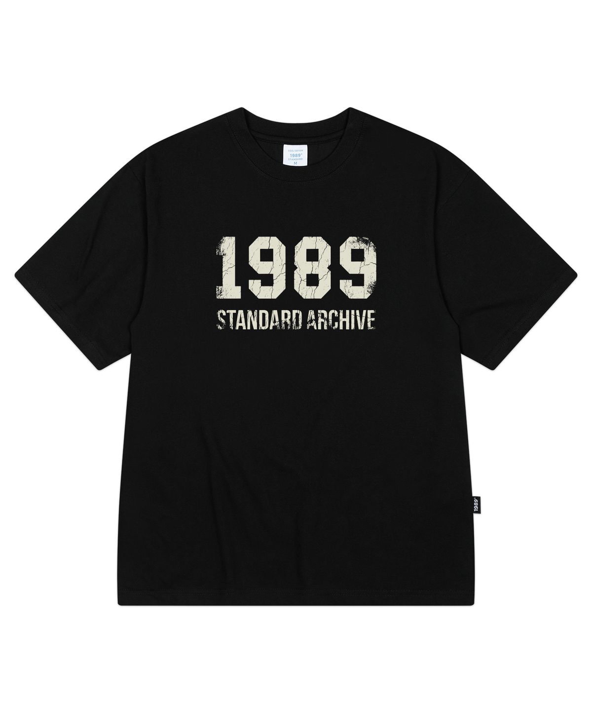 1989스탠다드(1989STANDARD) VINTAGE LOGO 쿨 코튼 오버핏 반소매 (SISSTD-0252)