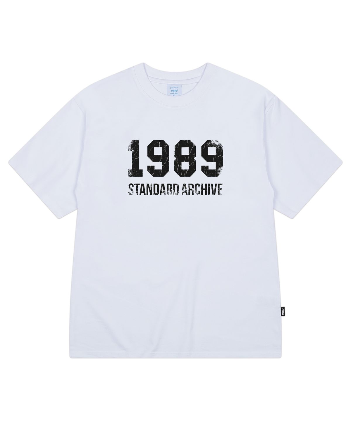 1989스탠다드(1989STANDARD) VINTAGE LOGO 쿨 코튼 오버핏 반소매 (SISSTD-0252)