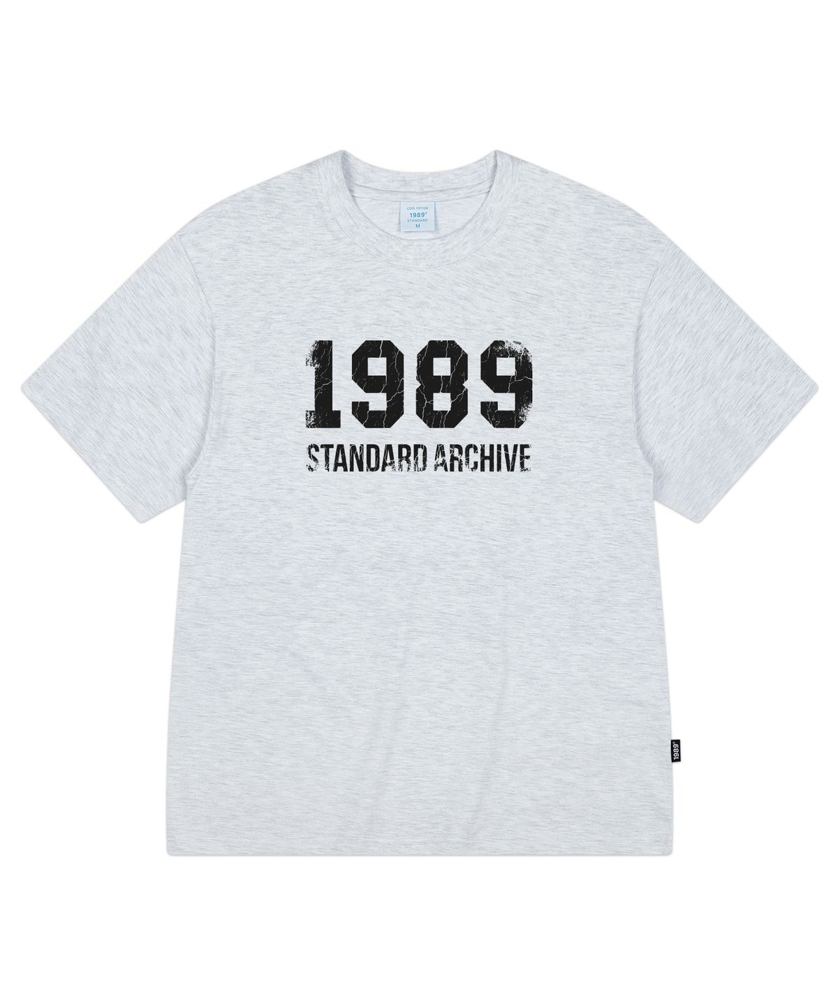 1989스탠다드(1989STANDARD) VINTAGE LOGO 쿨 코튼 오버핏 반소매 (SISSTD-0252)