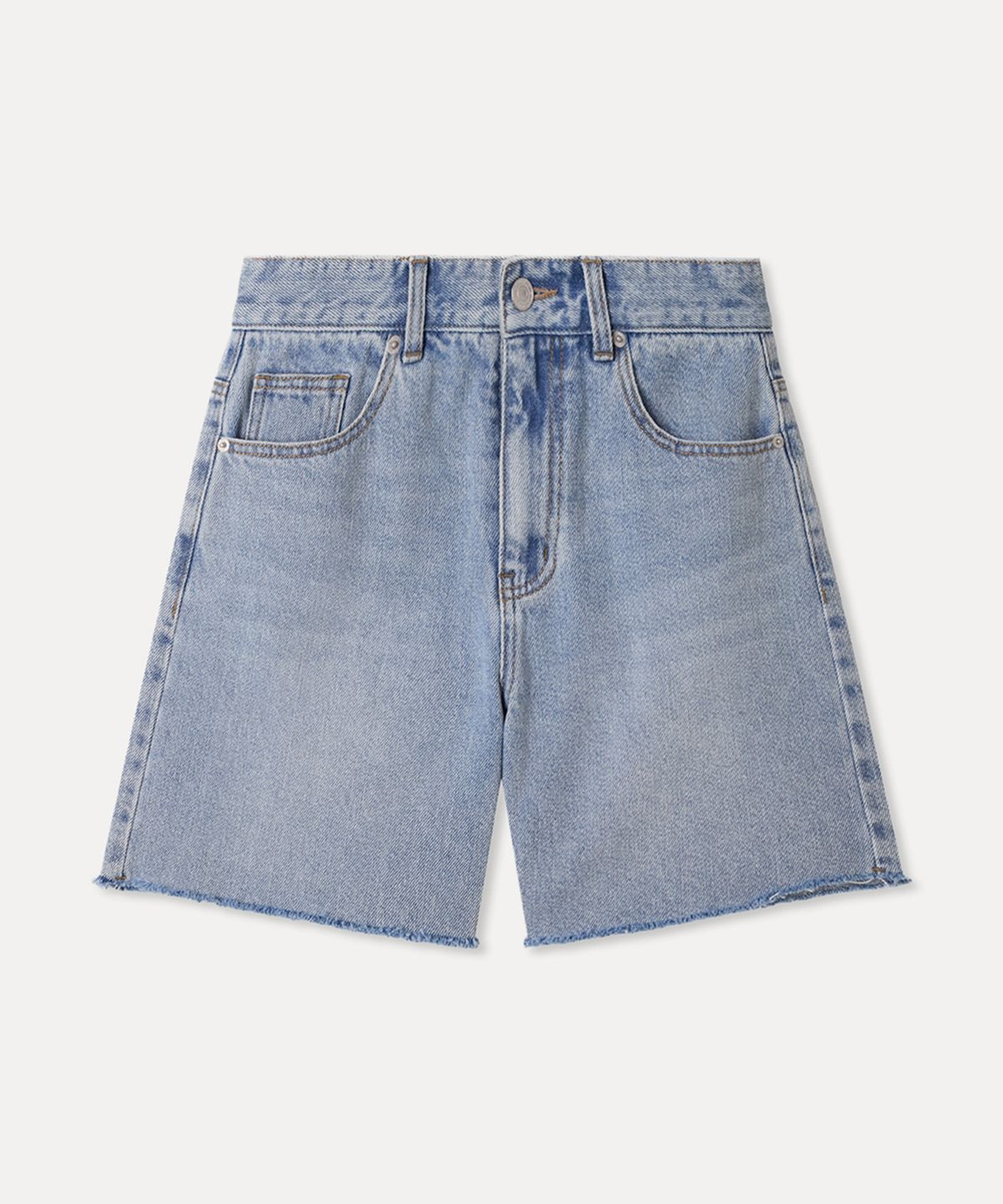 미쏘(MIXXO) 데님 4부 쇼츠_MIWTHG623J