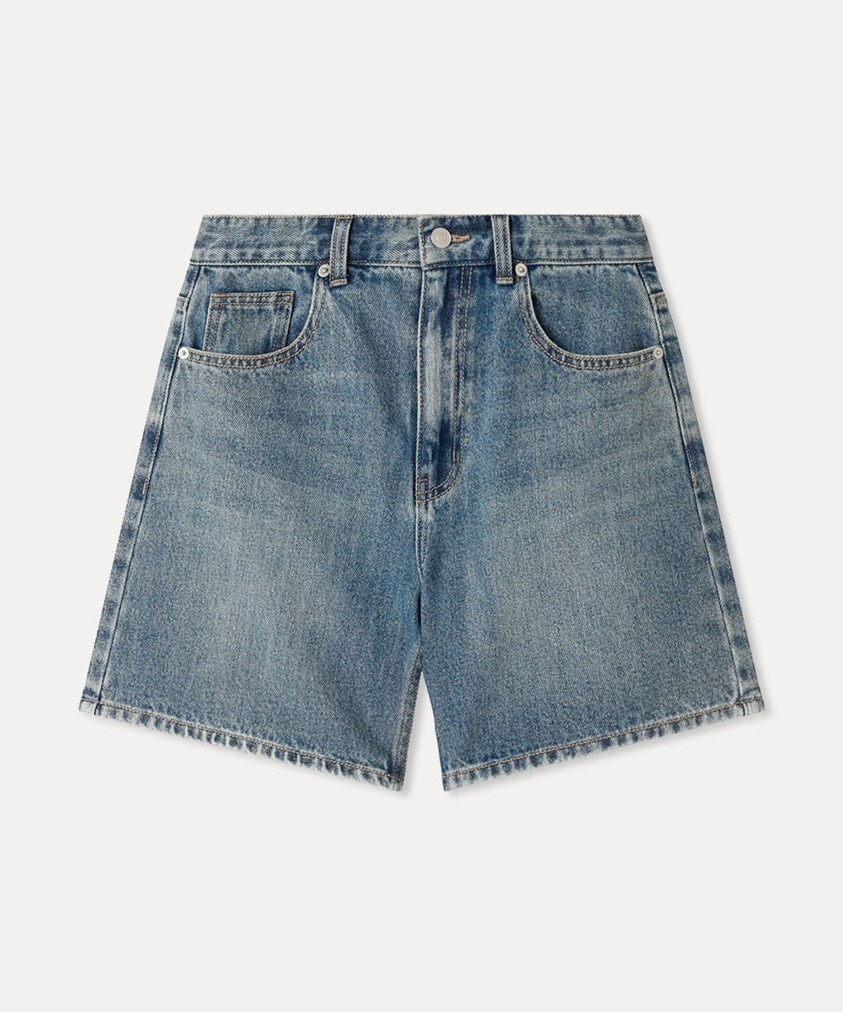 미쏘(MIXXO) 데님 4부 쇼츠_MIWTHG623J