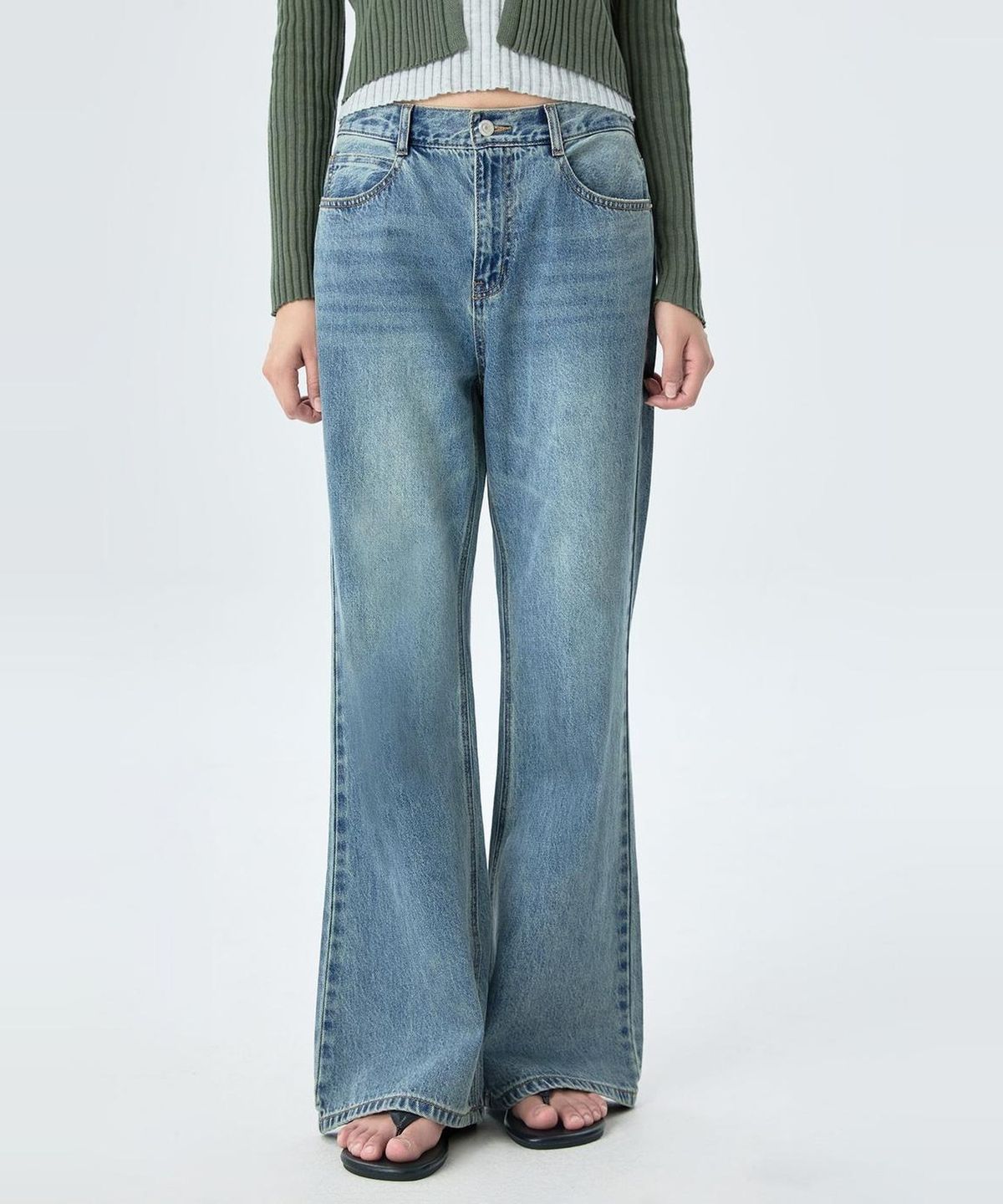 미쏘(MIXXO) 핏업데님 릴렉스 부츠컷_MIWTJG936J MIWTJG946J
