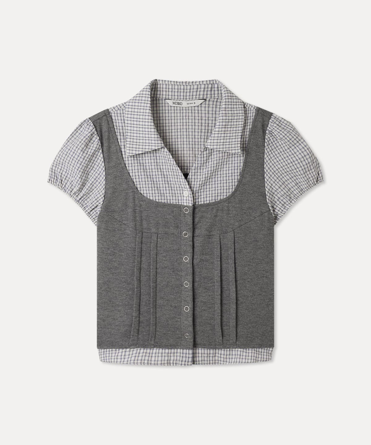 미쏘(MIXXO) 탑 레이어드 셔츠_MIWYAG639G MIWYAG71QG