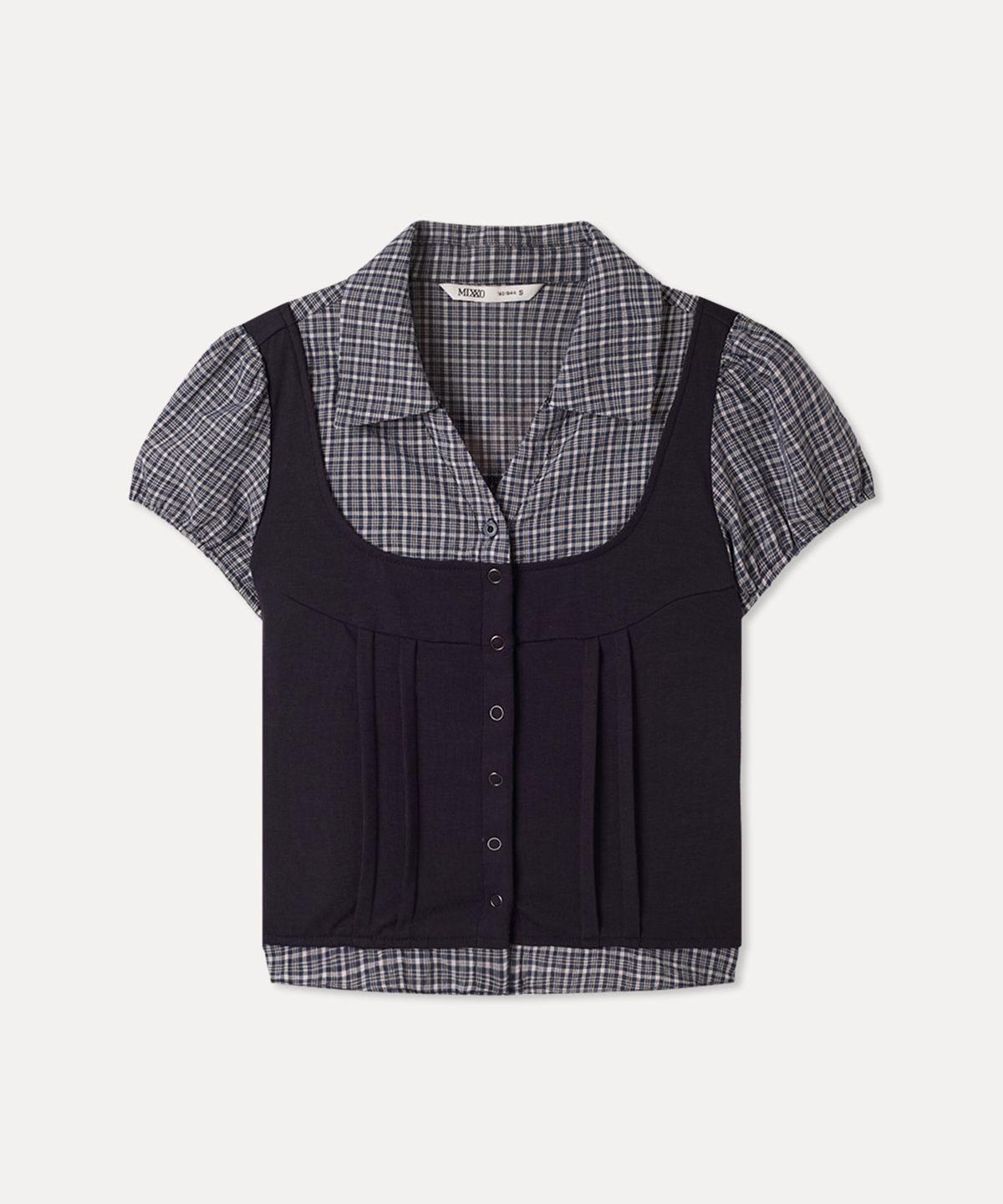 미쏘(MIXXO) 탑 레이어드 셔츠_MIWYAG639G MIWYAG71QG