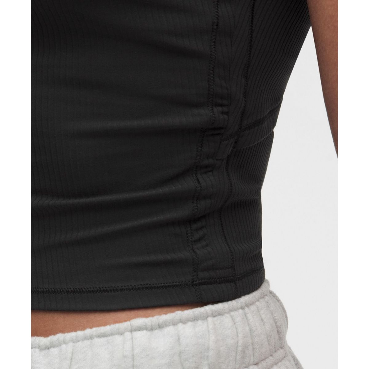 룰루레몬(LULULEMON) 올 잇 테익스 리브드 키홀 숏슬리브 셔츠  BLK
