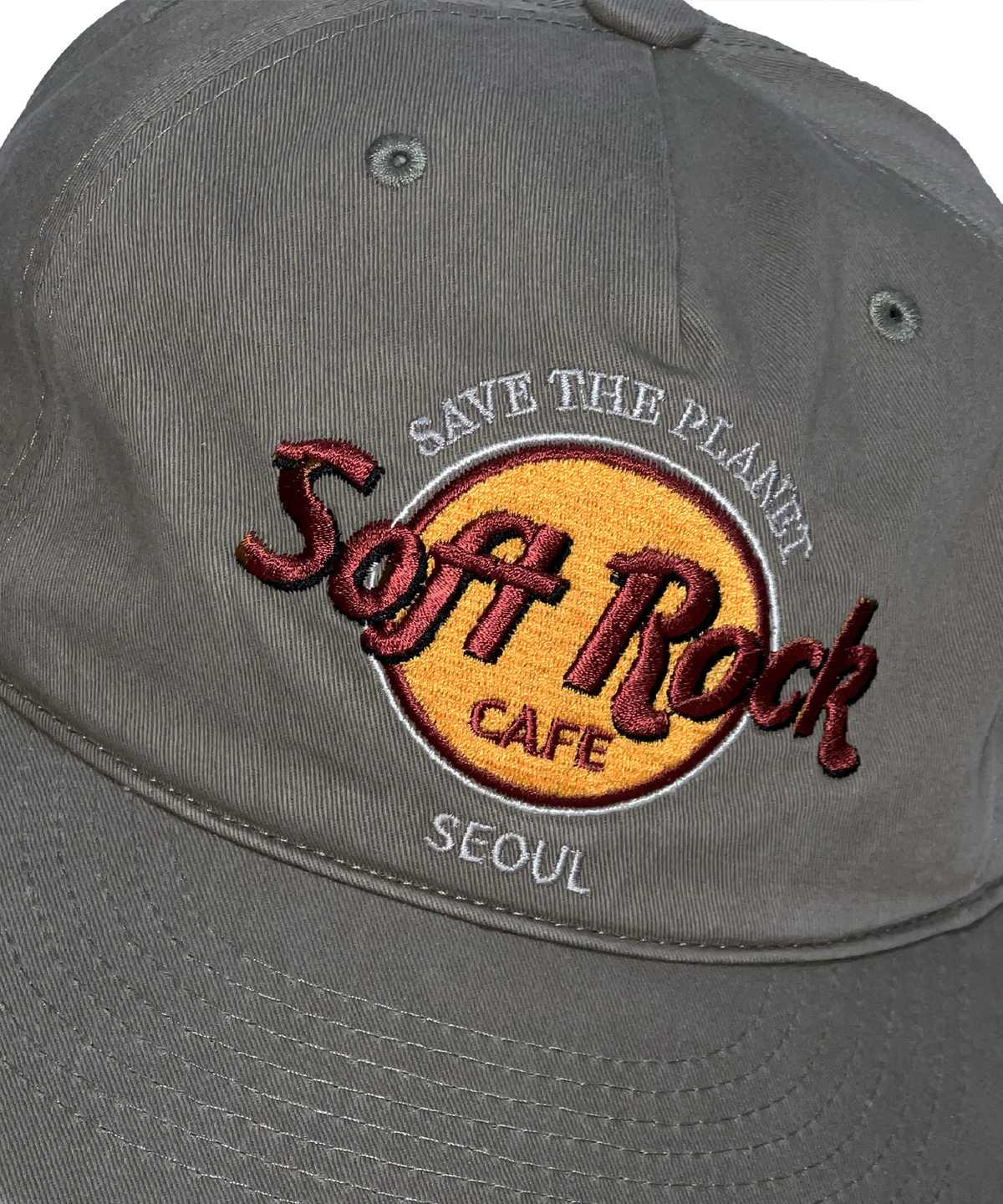 마스컴퍼니(MASCOMPANY) Soft rock cafe cap - Charcoal