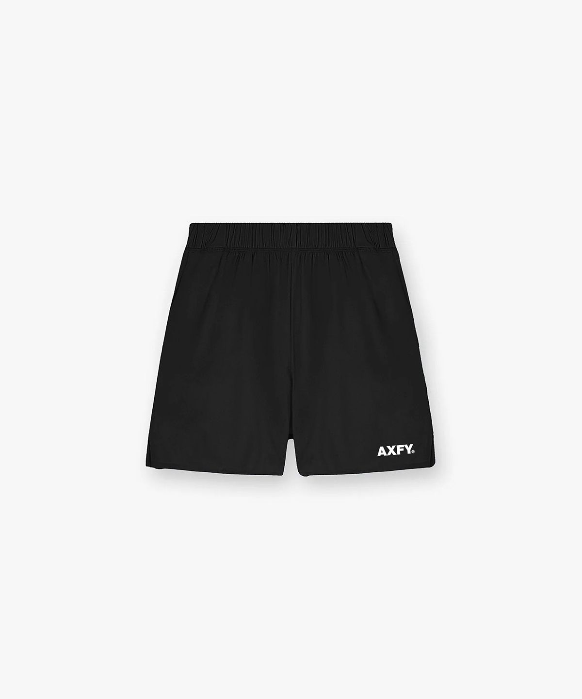 엑스파이(AXFY) 로고 러닝 쇼츠 - 블랙