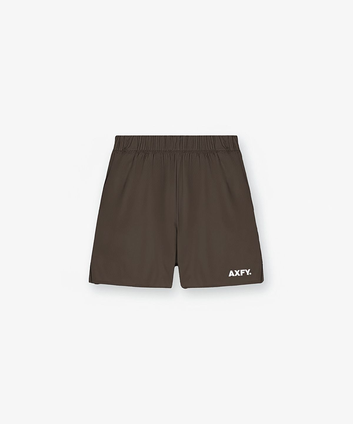 엑스파이(AXFY) 로고 러닝 쇼츠 - 모카