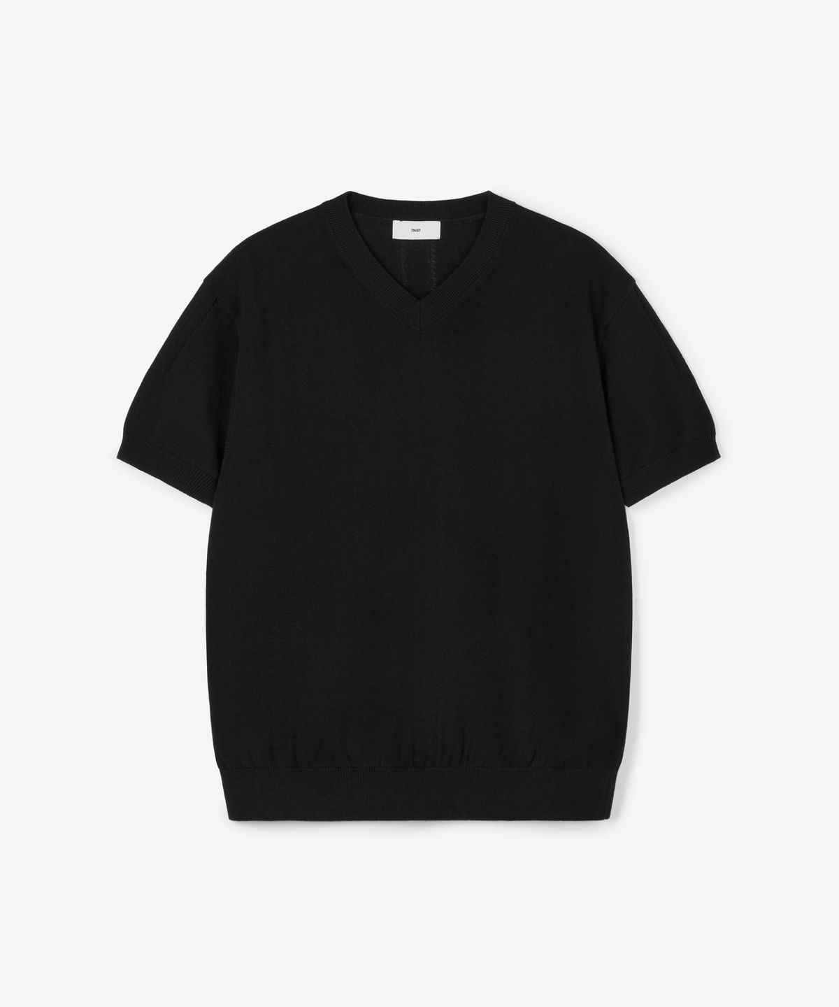티엔지티 우먼(TNGT WOMAN) W V-Neck Knit (Black) TNSW6E207BK