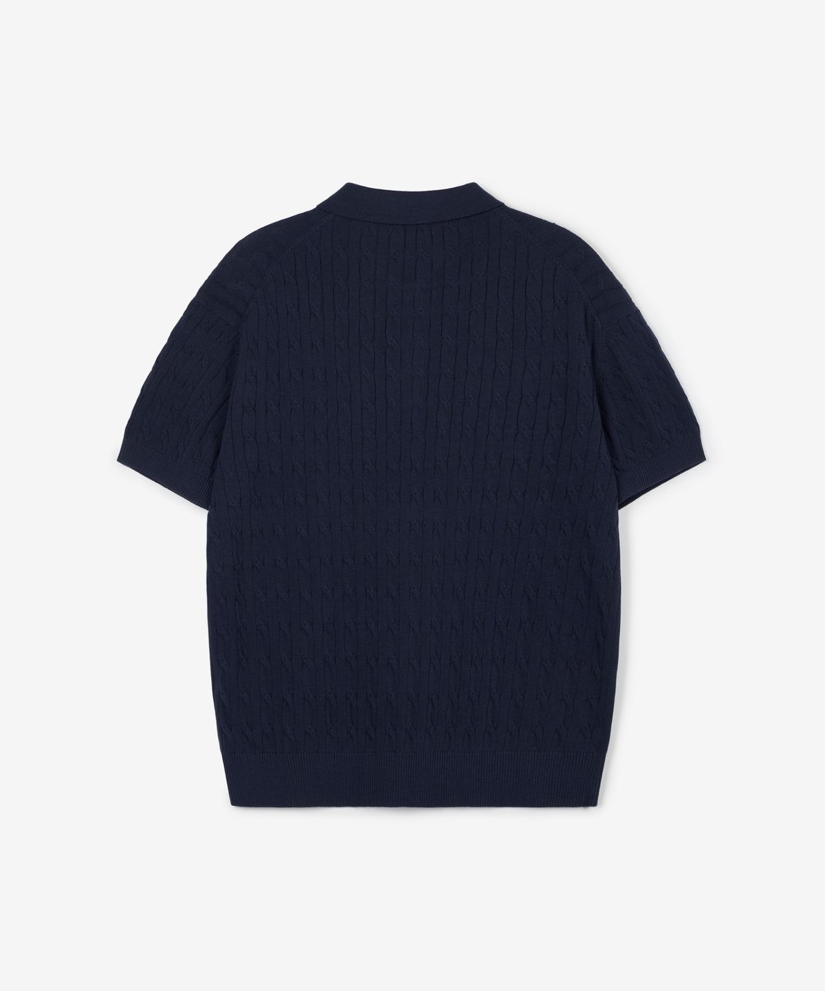 티엔지티 우먼(TNGT WOMAN) W Cable Polo Washable Knit (Navy) TNSW6E206N2