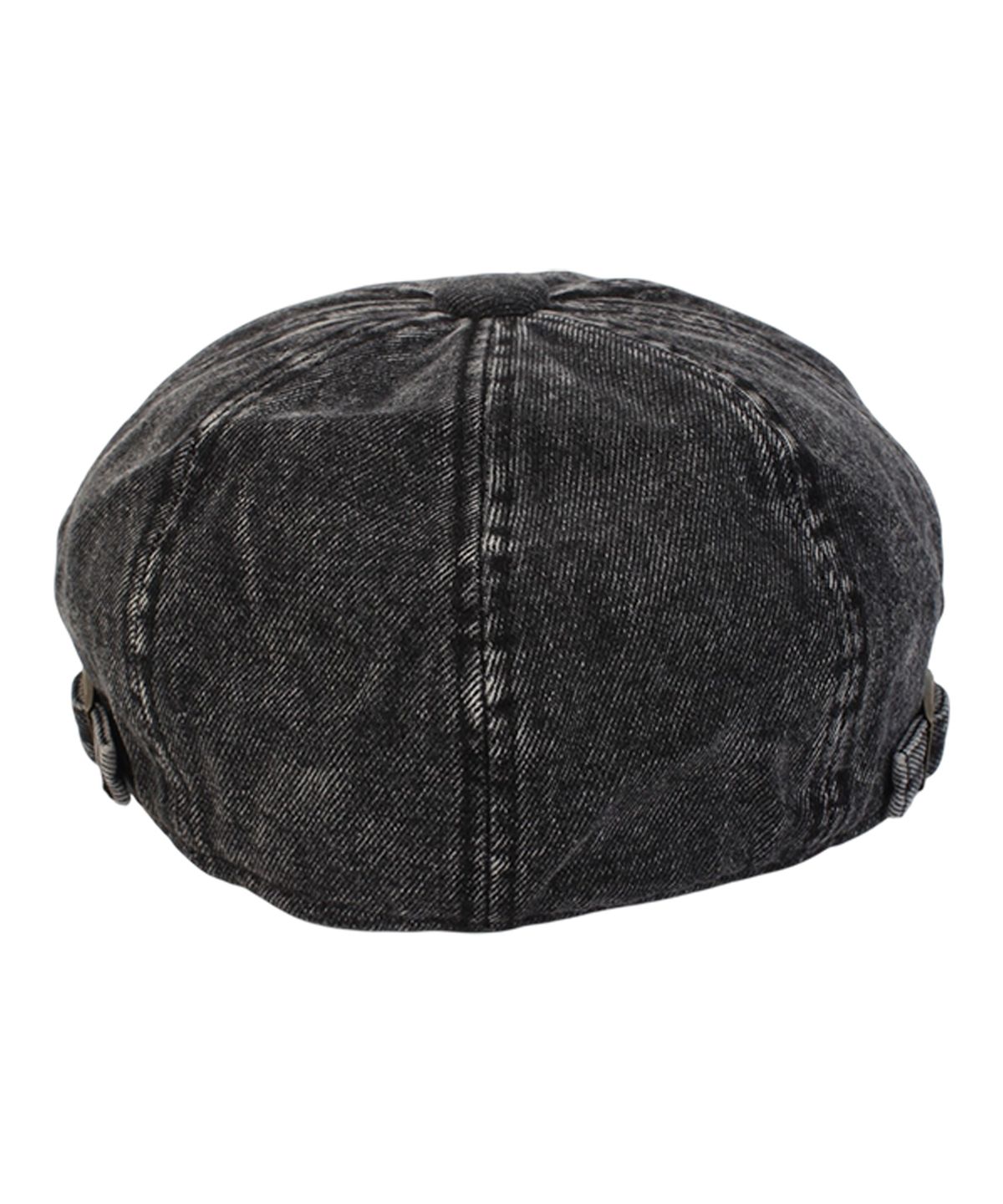 유니버셜 케미스트리(UNIVERSAL CHEMISTRY) Vintage Washing Black Denim Huntingcap 헌팅캡