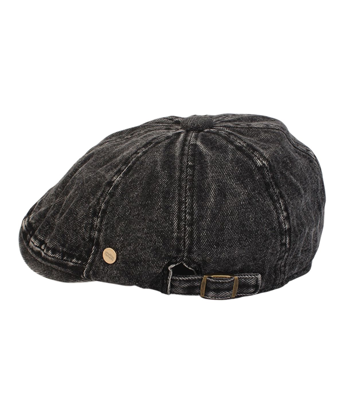 유니버셜 케미스트리(UNIVERSAL CHEMISTRY) Vintage Washing Black Denim Huntingcap 헌팅캡